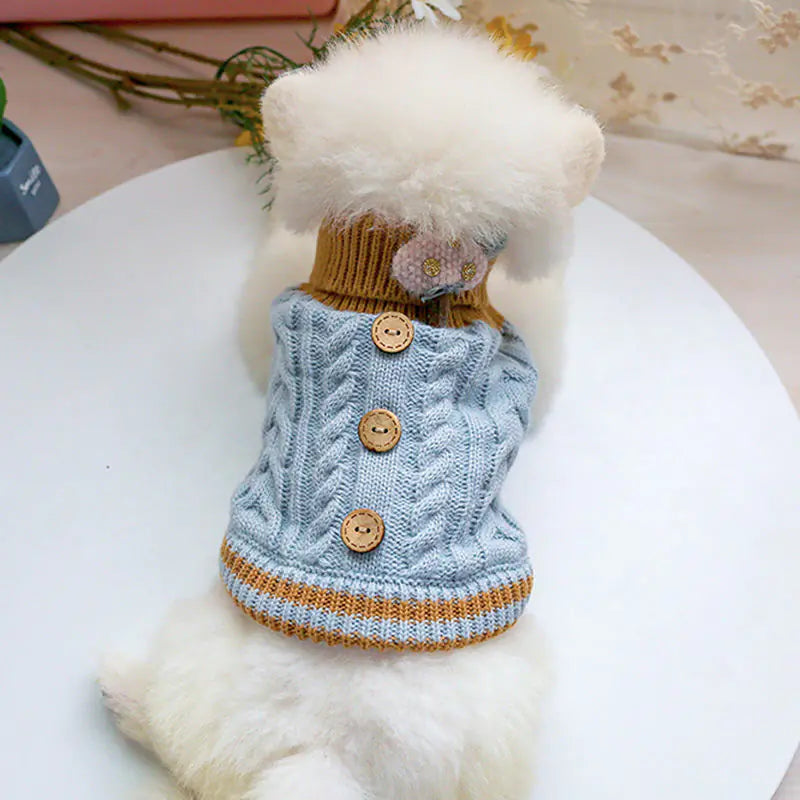 Autumn Winter Dog Sweater for Pets and Cats