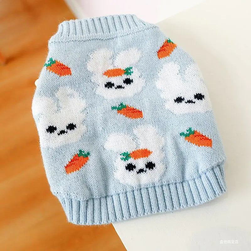 Autumn Winter Dog Sweater for Pets and Cats