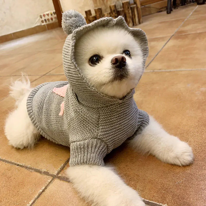 Autumn Winter Dog Sweater for Pets and Cats