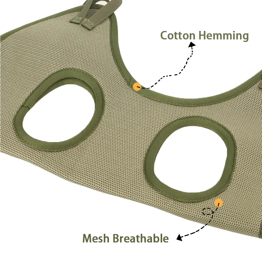 Cat Grooming Restraint Bag and Beauty Supplies Set