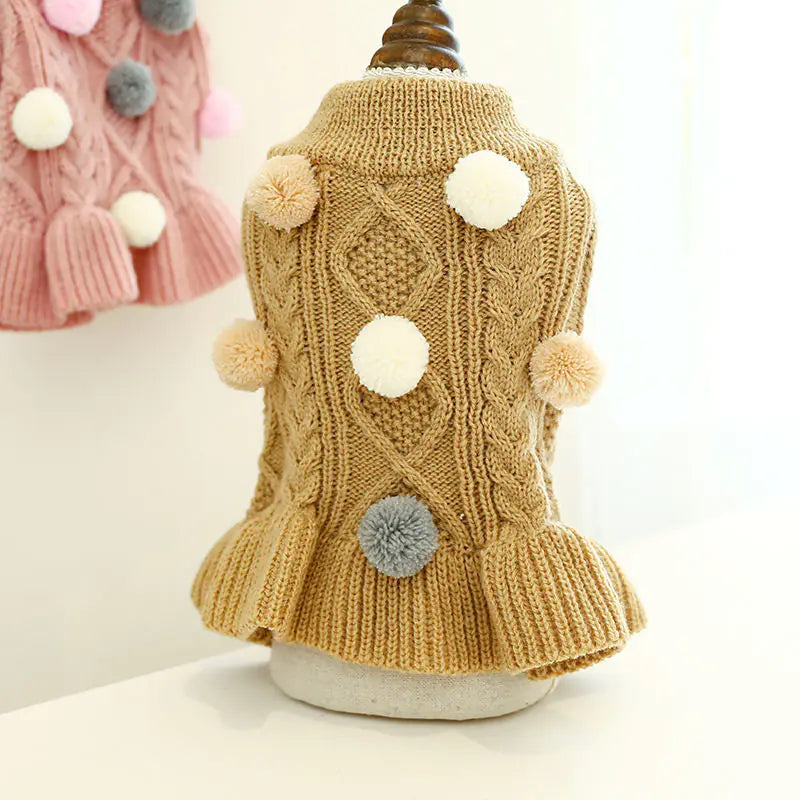 Autumn Winter Dog Sweater for Pets and Cats