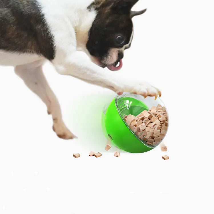 Adjustable Sound Ball Lemon Dog Toy with Feeding Puzzle