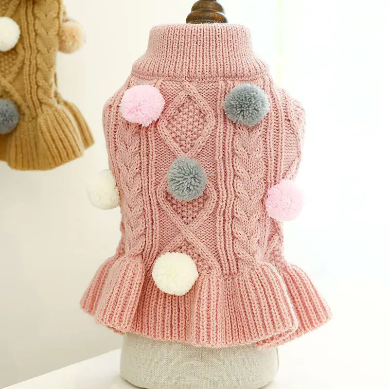 Autumn Winter Dog Sweater for Pets and Cats
