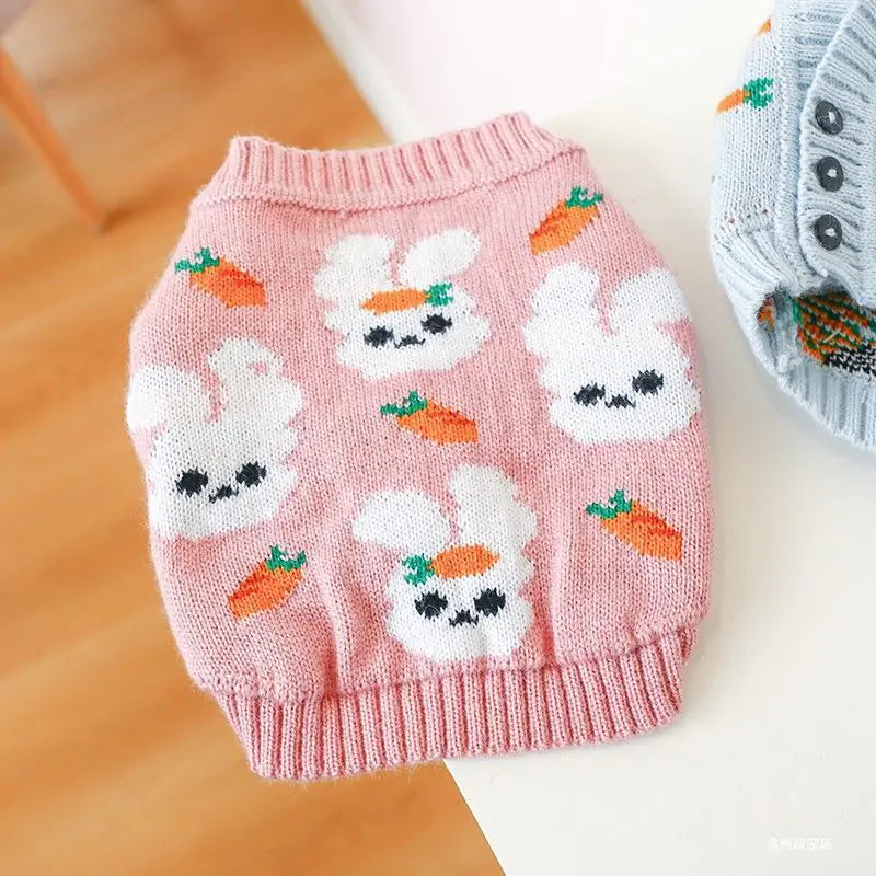 Autumn Winter Dog Sweater for Pets and Cats