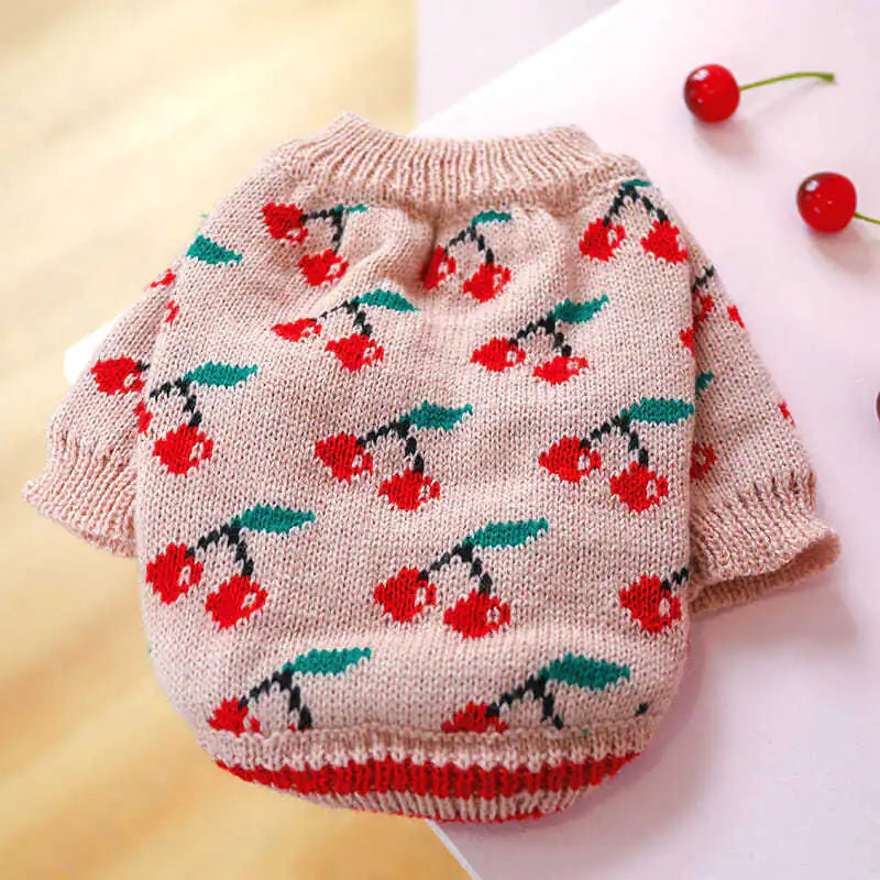 Autumn Winter Dog Sweater for Pets and Cats