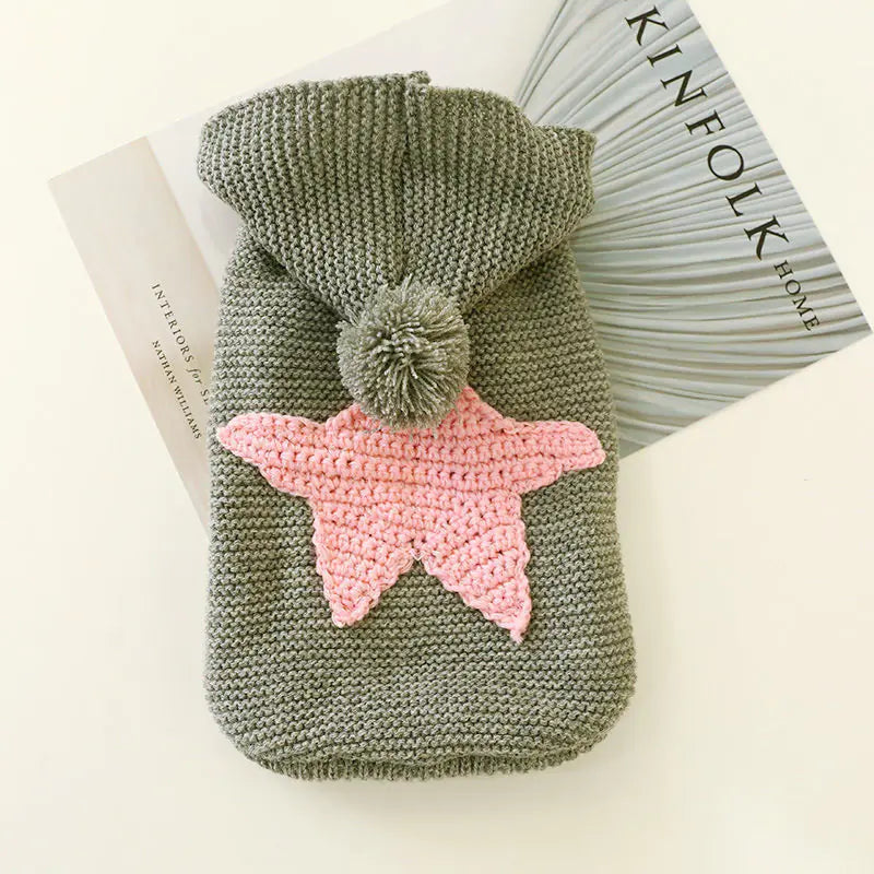 Autumn Winter Dog Sweater for Pets and Cats