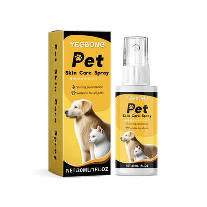 Pet Skin Care Spray for Dogs – Gentle Moisturizing Formula, 30ml