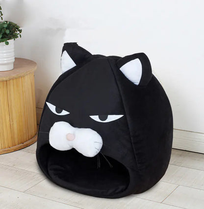 Pet Dog and Cat Bed, Mongolian Tent, All-Season Sleeping Bag