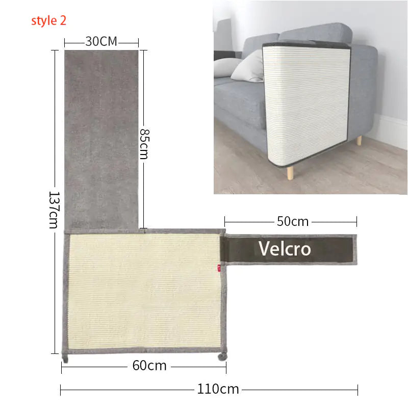 Cat Scratcher Scratch Board Pad for Furniture Protection