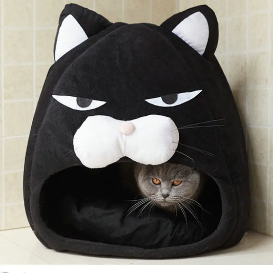 Pet Dog and Cat Bed, Mongolian Tent, All-Season Sleeping Bag