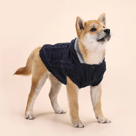 Warm Wool Velvet Dog Clothes for Small & Medium Breeds