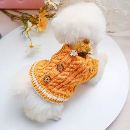 Autumn Winter Dog Sweater for Pets and Cats