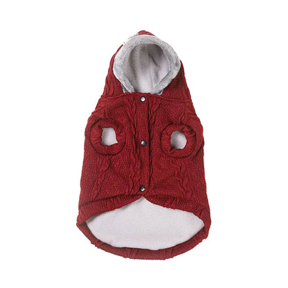 Warm Wool Velvet Dog Clothes for Small & Medium Breeds