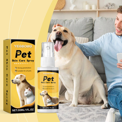 Pet Skin Care Spray for Dogs – Gentle Moisturizing Formula, 30ml