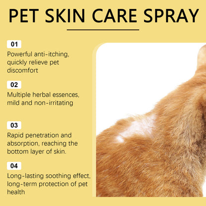 Pet Skin Care Spray for Dogs – Gentle Moisturizing Formula, 30ml