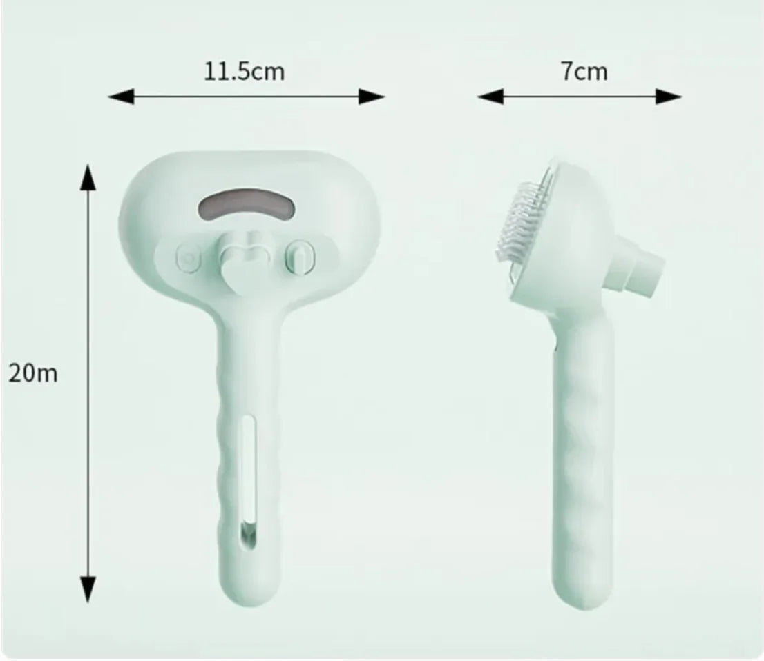 Chevaroo 3-in-1 Self-Cleaning Steam Pet Brush