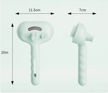 Chevaroo 3-in-1 Self-Cleaning Steam Pet Brush