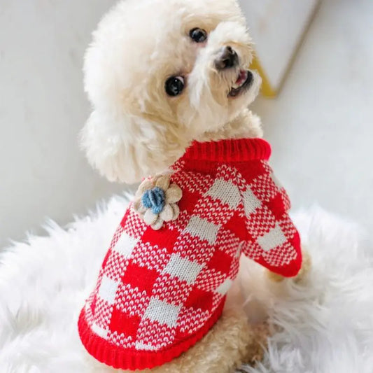 Autumn Winter Dog Sweater for Pets and Cats