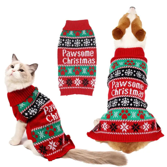 Warm Winter Dog Coat and Sweater for Small Pets