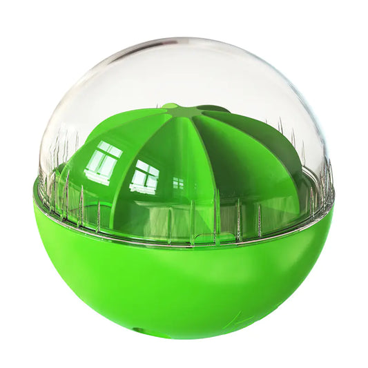 Adjustable Sound Ball Lemon Dog Toy with Feeding Puzzle
