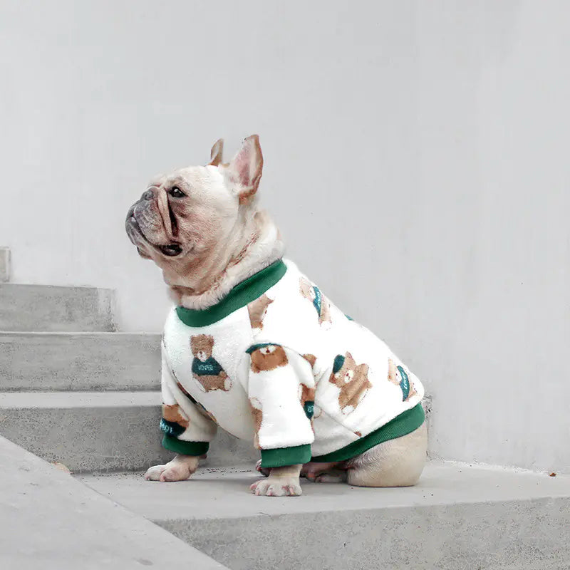 Corgi Winter Pajamas - French Style Dog Clothes