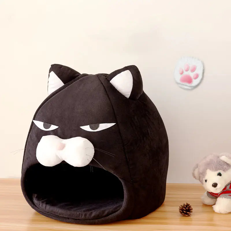 Pet Dog and Cat Bed, Mongolian Tent, All-Season Sleeping Bag