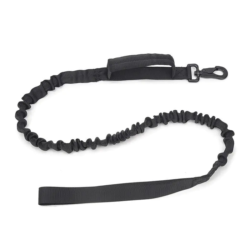 Adjustable Camouflage Tactical Nylon Dog Harness & Leash