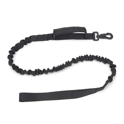 Adjustable Camouflage Tactical Nylon Dog Harness & Leash
